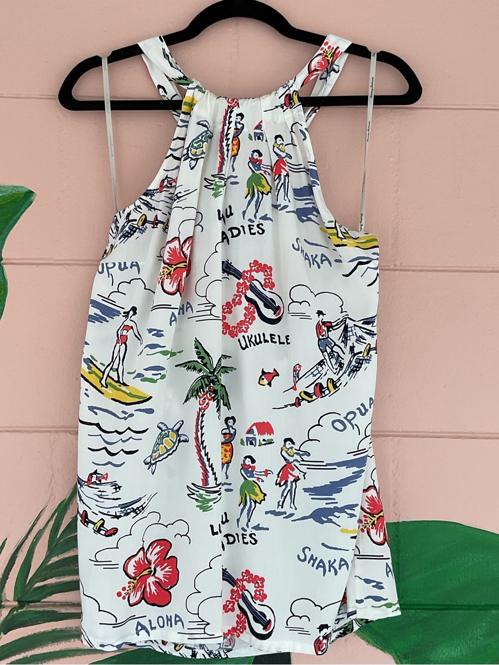 NWT Tommy Bahama Beach Scatter Halter Top